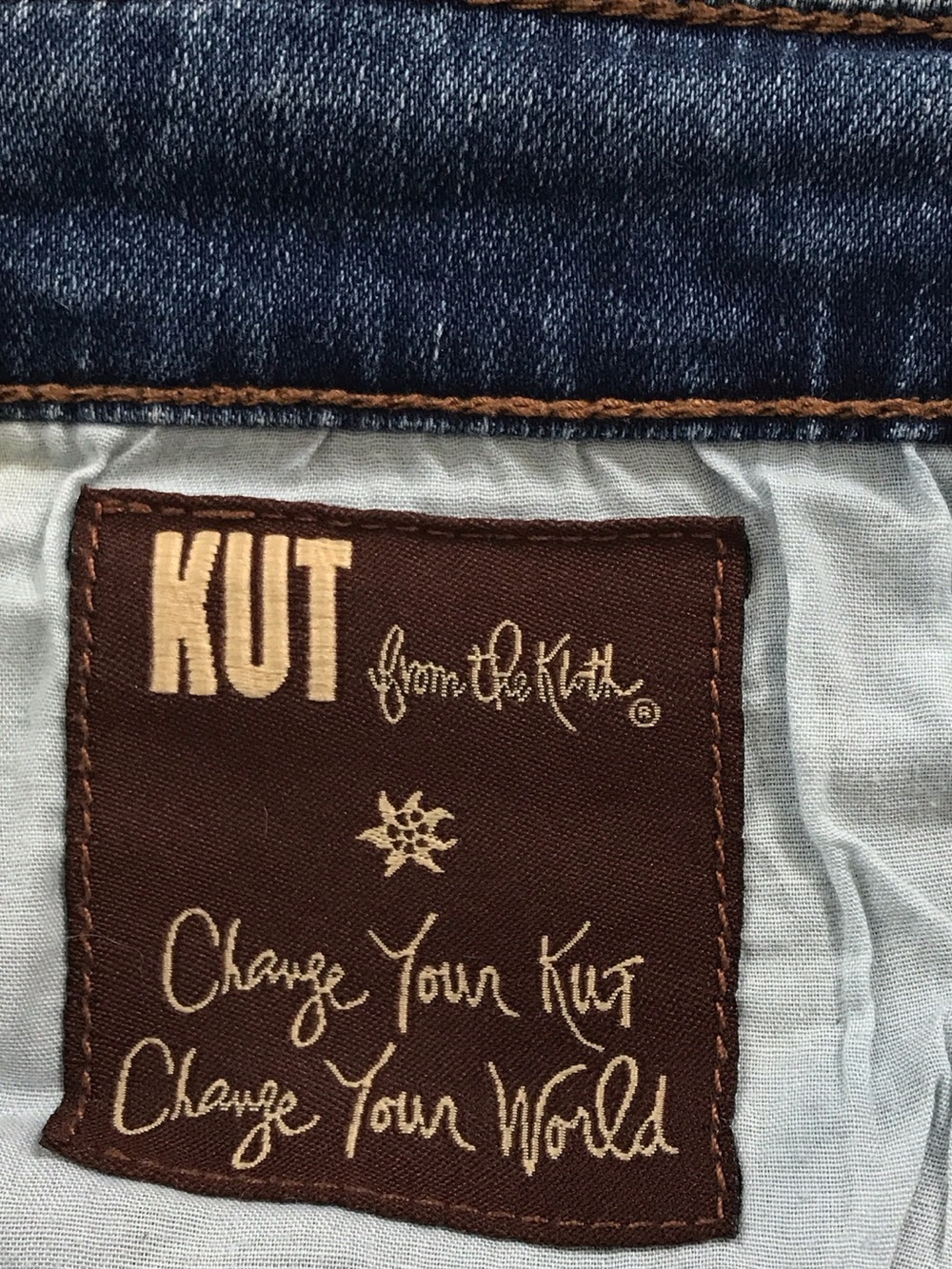 Kut from the Kloth Denim Shorts Katy Boyfriend Rolled Cuffs Medium Blue - Picture 6 of 7